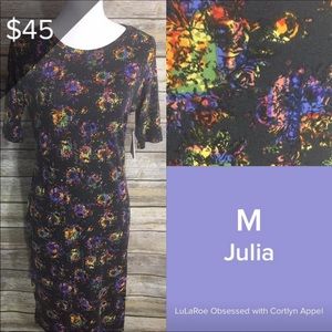 LuLaRoe 3 quarter length Julia dress